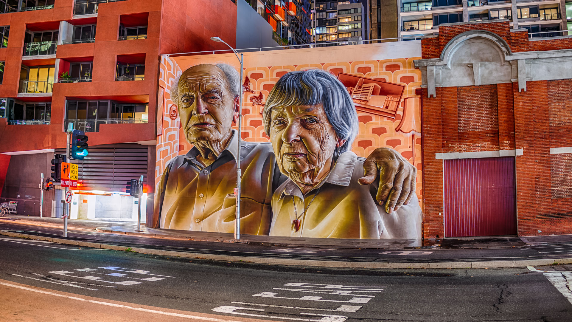 Old Timers, New Town. Smug Melbourne Street Art