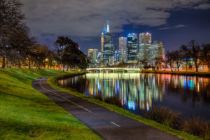 The City Path by The Yarra
