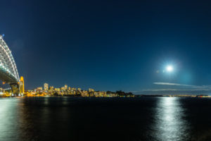 Sydney Icons at Moonrise